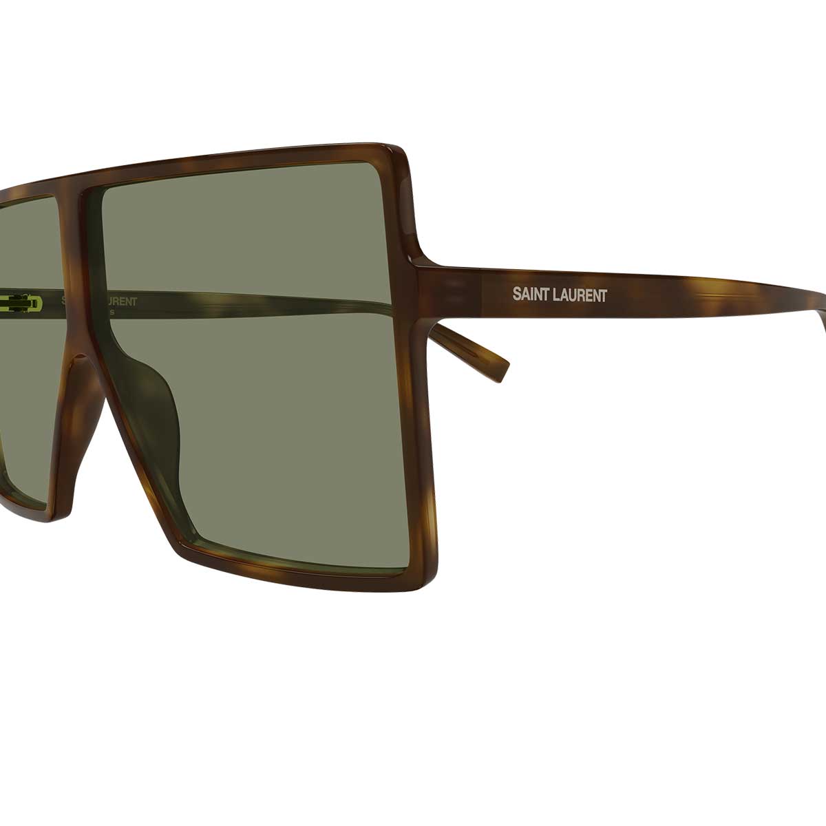 Saint Laurent Occhiali da Sole SL 909 BETTY S 003 Marrone/Verde Donna