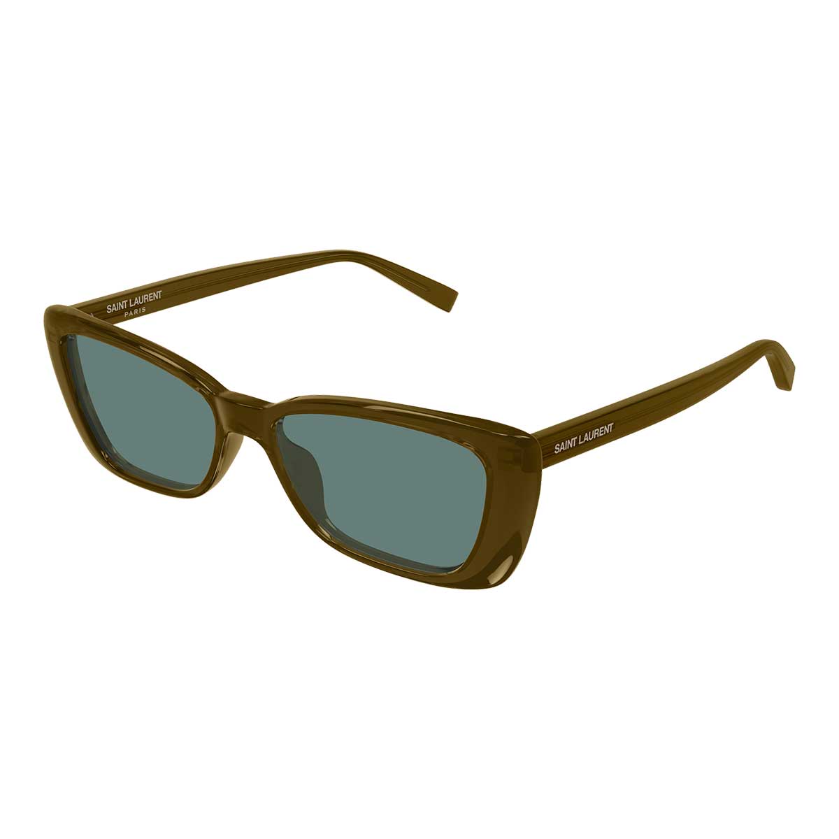 Saint Laurent Occhiali da Sole SL 943 005 Marrone/Verde Donna 2