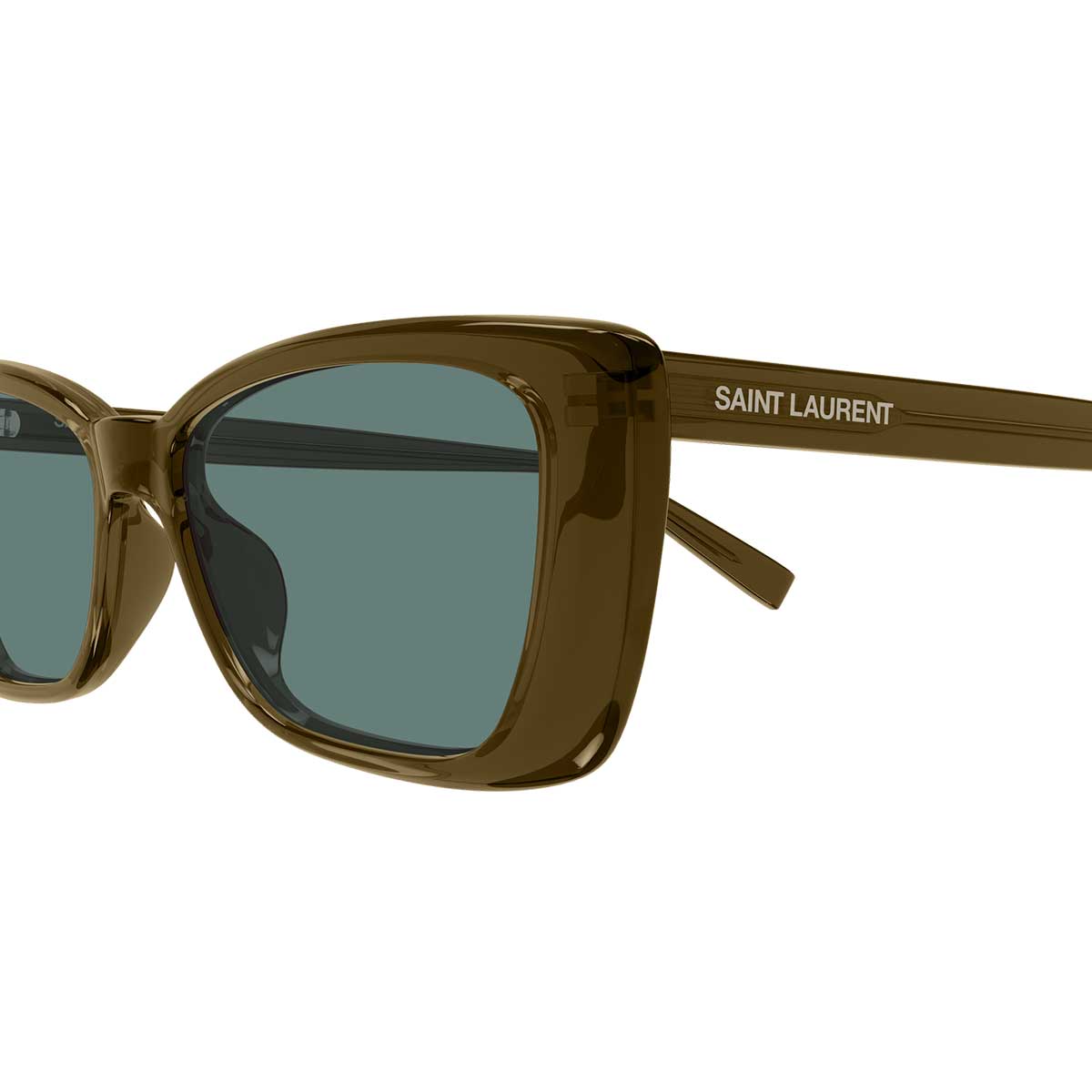 Saint Laurent Occhiali da Sole SL 943 005 Marrone/Verde Donna 3