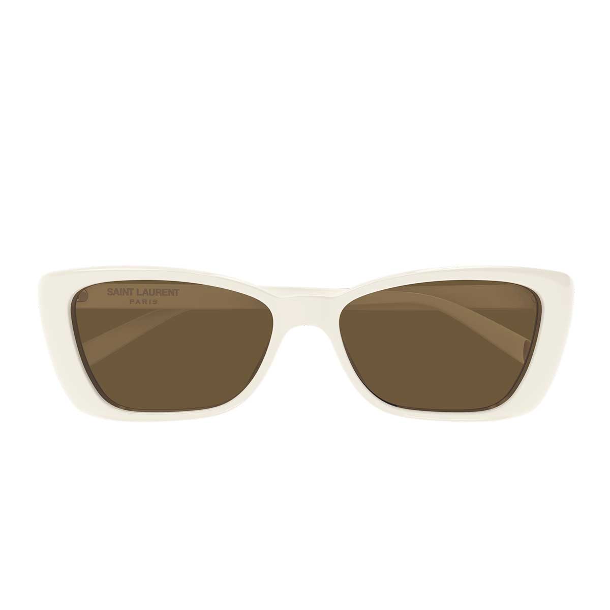 Saint Laurent Occhiali da Sole SL 943 006 Avorio/Marrone Donna