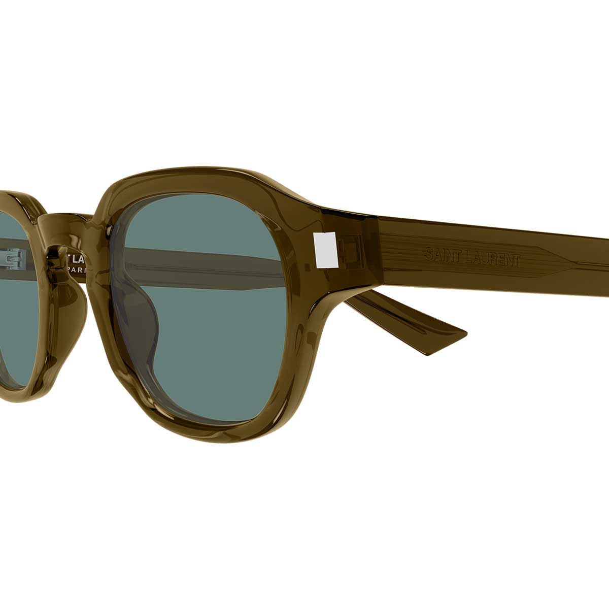 Saint Laurent Occhiali da Sole SL 946 003 Marrone/Verde Uomo 3