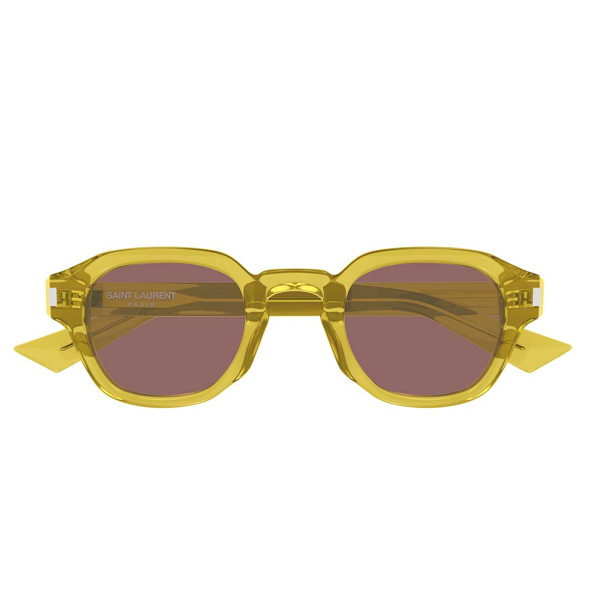 Saint Laurent Occhiali da Sole SL 946 004 Giallo/Rosso Uomo