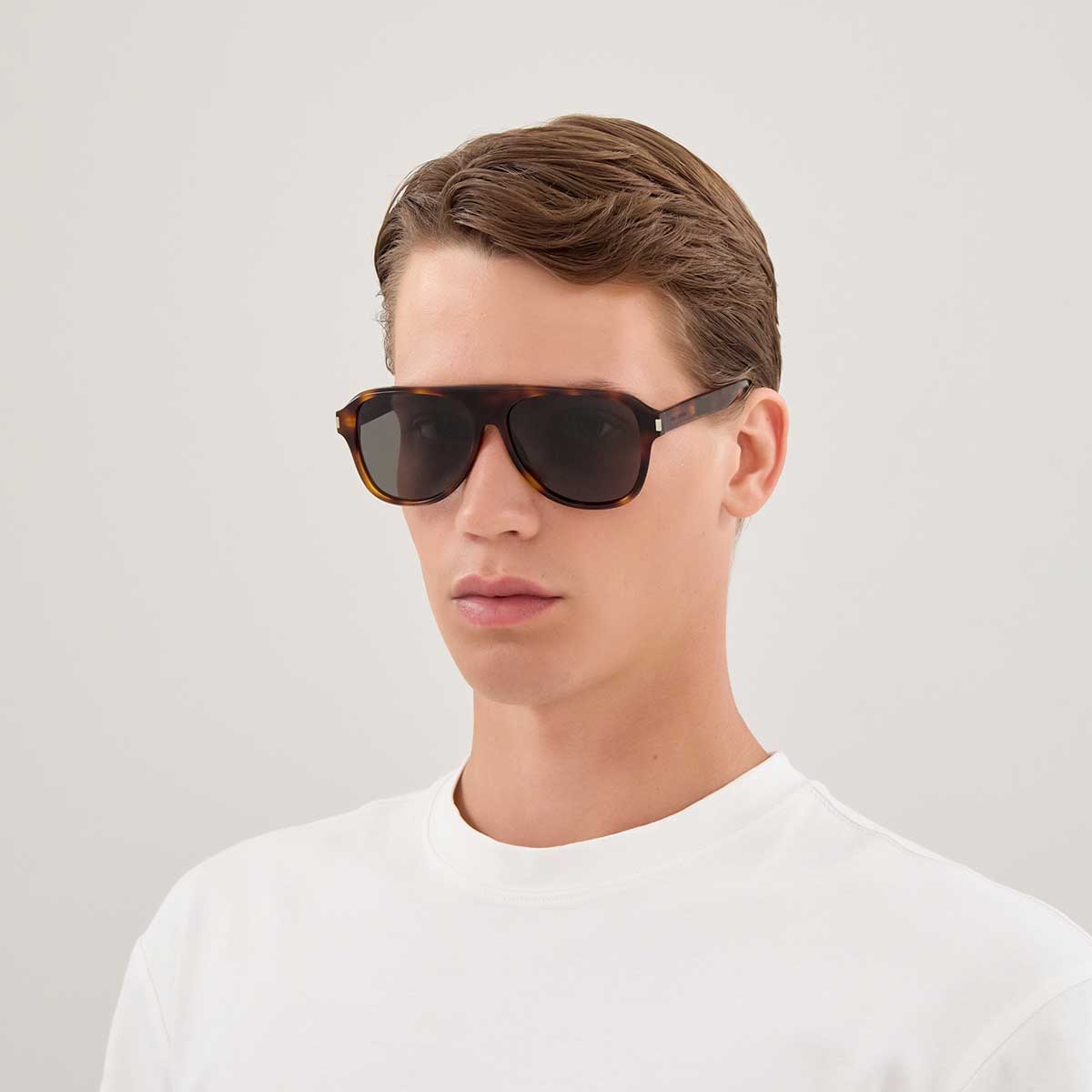 Saint Laurent Occhiali da Sole SL 970 003 Marrone/Grigio Uomo 4