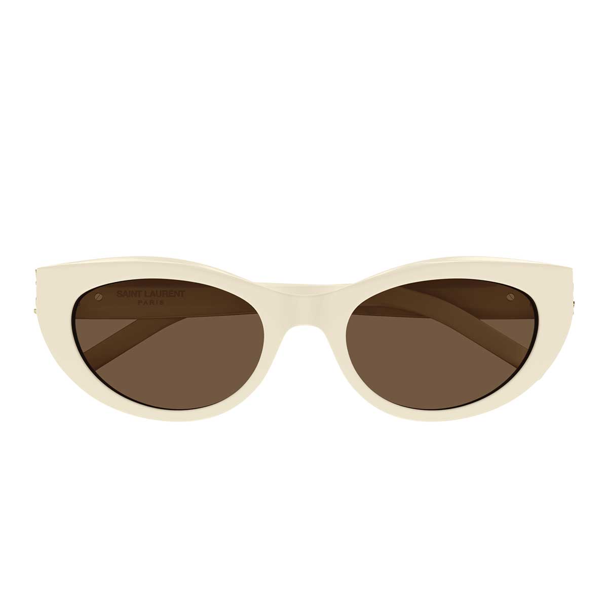 Saint Laurent Occhiali da Sole SL M115 004 Avorio/Marrone Donna
