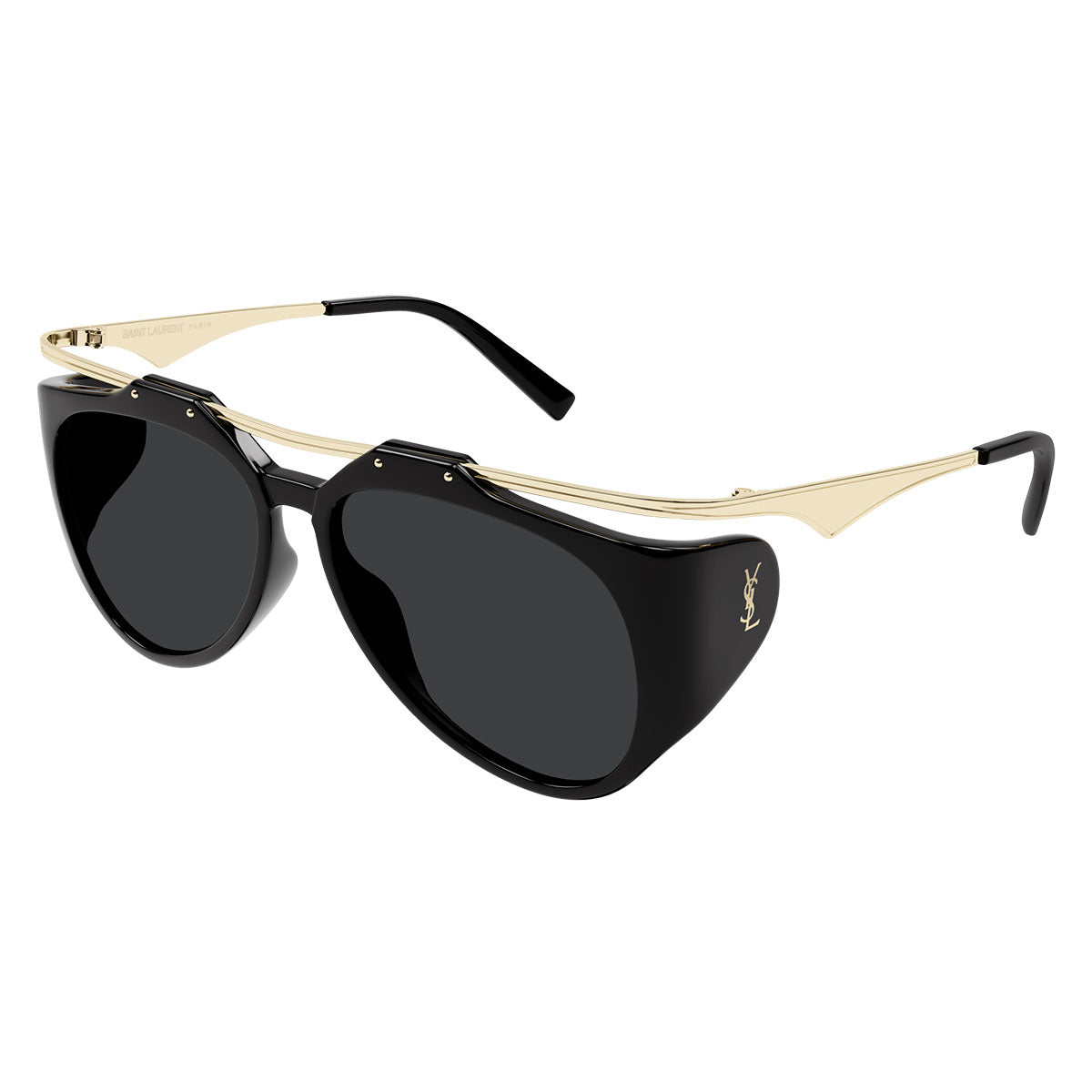 Saint Laurent Occhiali da Sole SL M137 AMELIA 001 Oro/Nero Donna