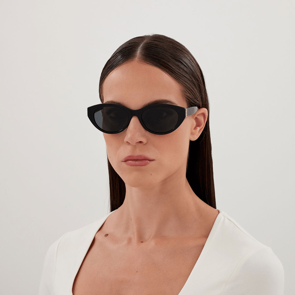 Saint Laurent Occhiali da Sole SL M148 001 Nero/Nero Donna