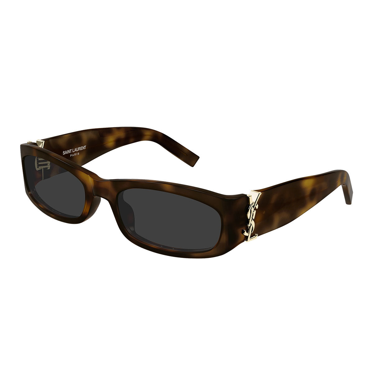 Saint Laurent Occhiali da Sole SL M152 003 Marrone/Grigio Scuro Unisex