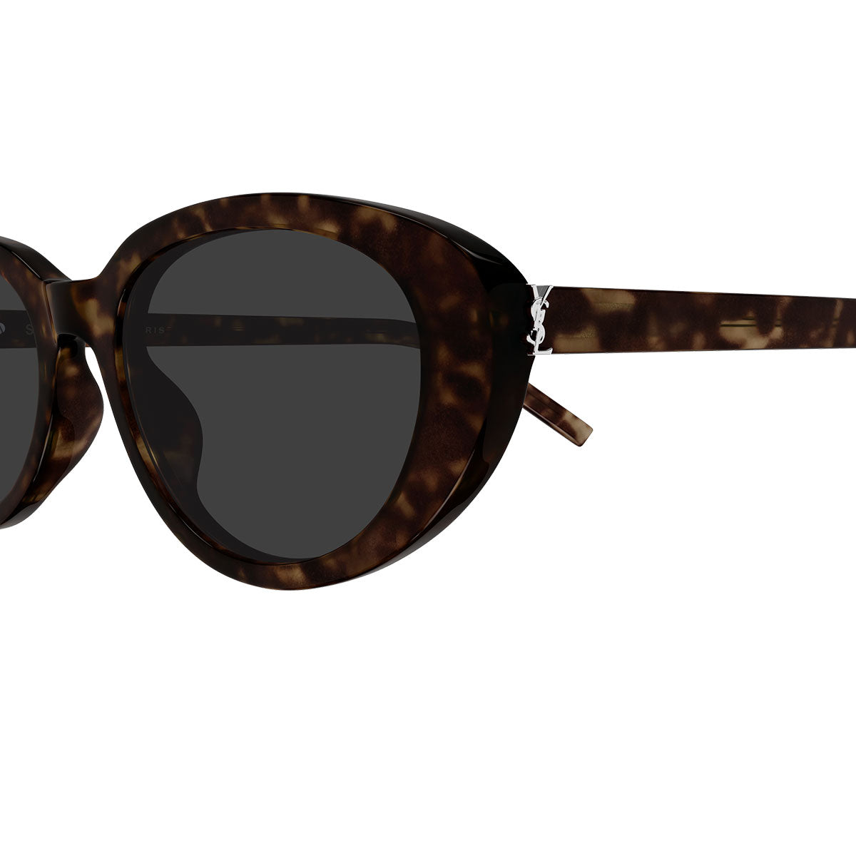 Saint Laurent Occhiali da Sole SL M154 002 Marrone Scuro/Grigio Donna