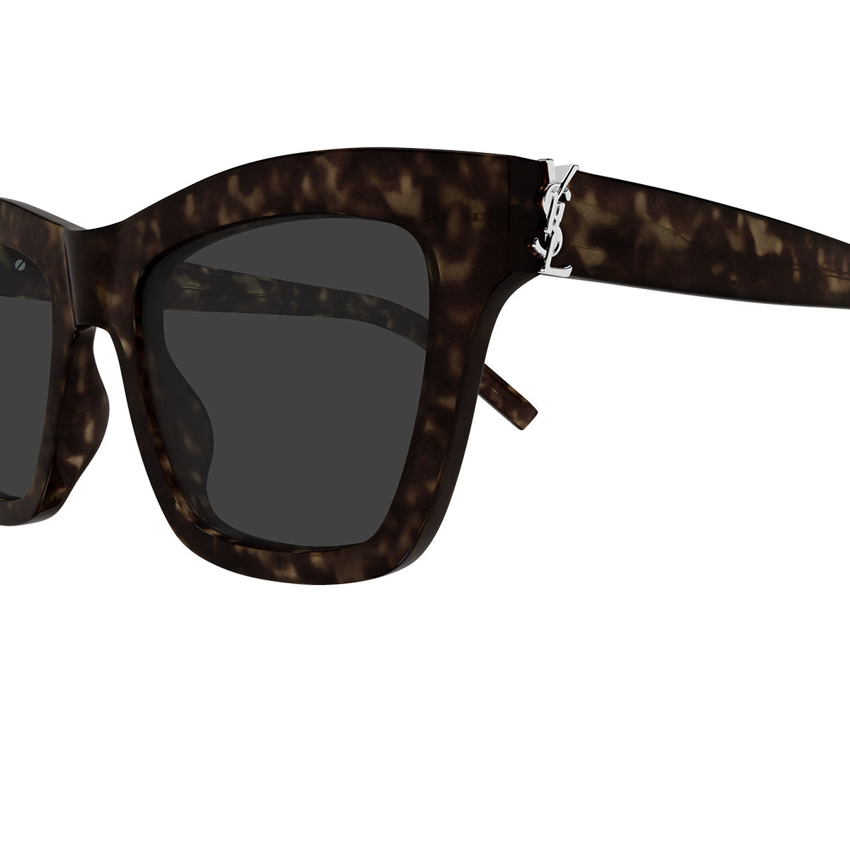 Saint Laurent Occhiali da Sole SL M156 002 Marrone/Grigio Scuro Donna