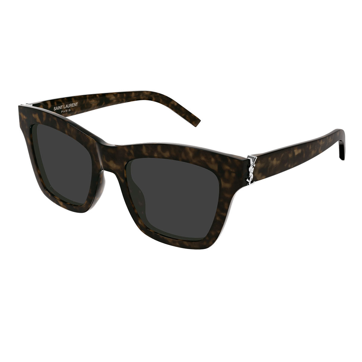 Saint Laurent Occhiali da Sole SL M156 002 Marrone/Grigio Scuro Donna