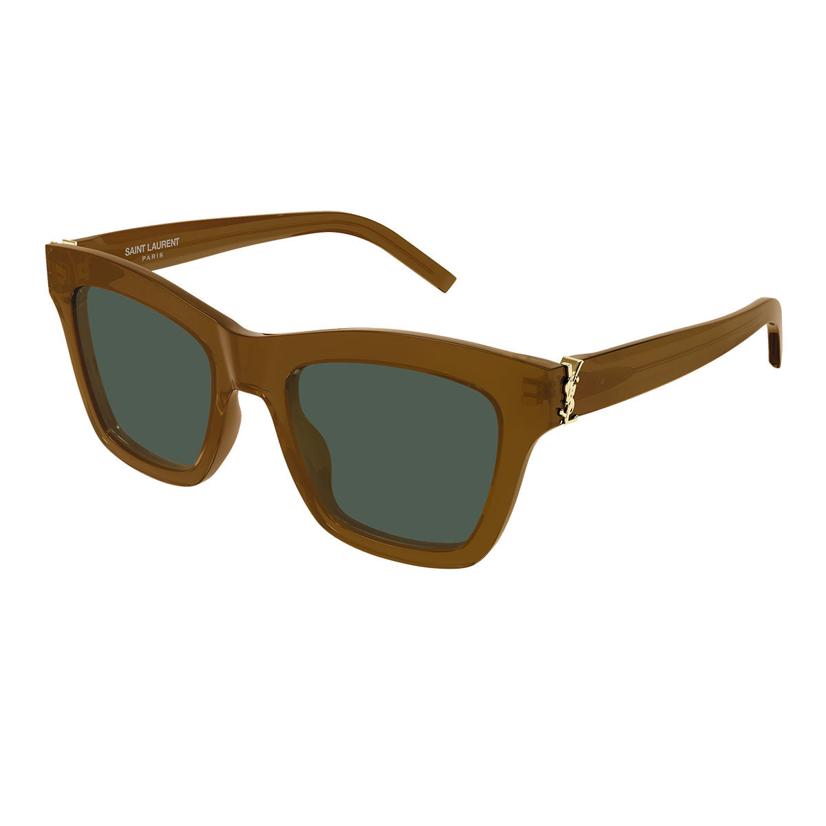 Saint Laurent Occhiali da Sole SL M156 005 Giallo/Verde Donna