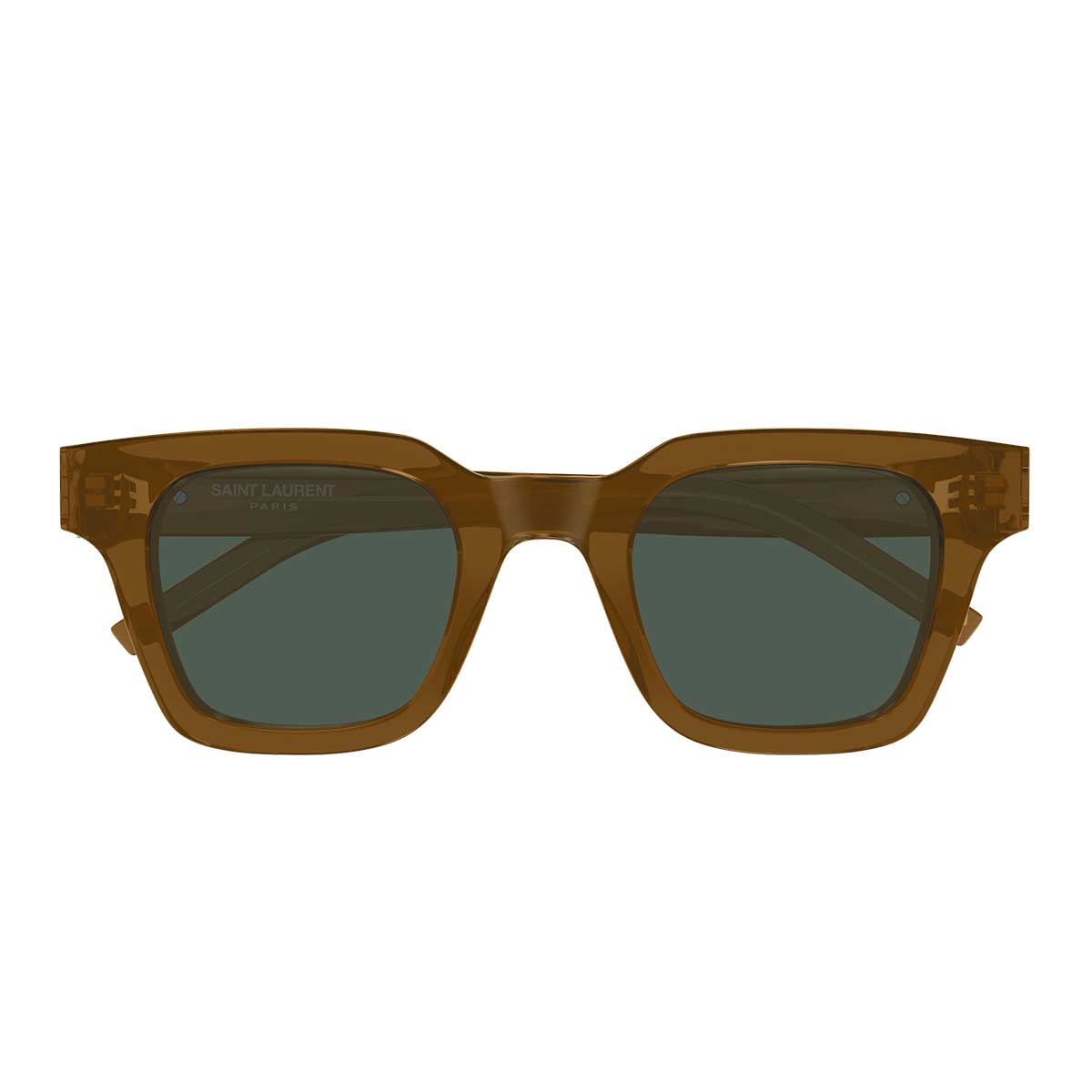 Saint Laurent Occhiali da Sole SL M157 005 Marrone/Verde Donna