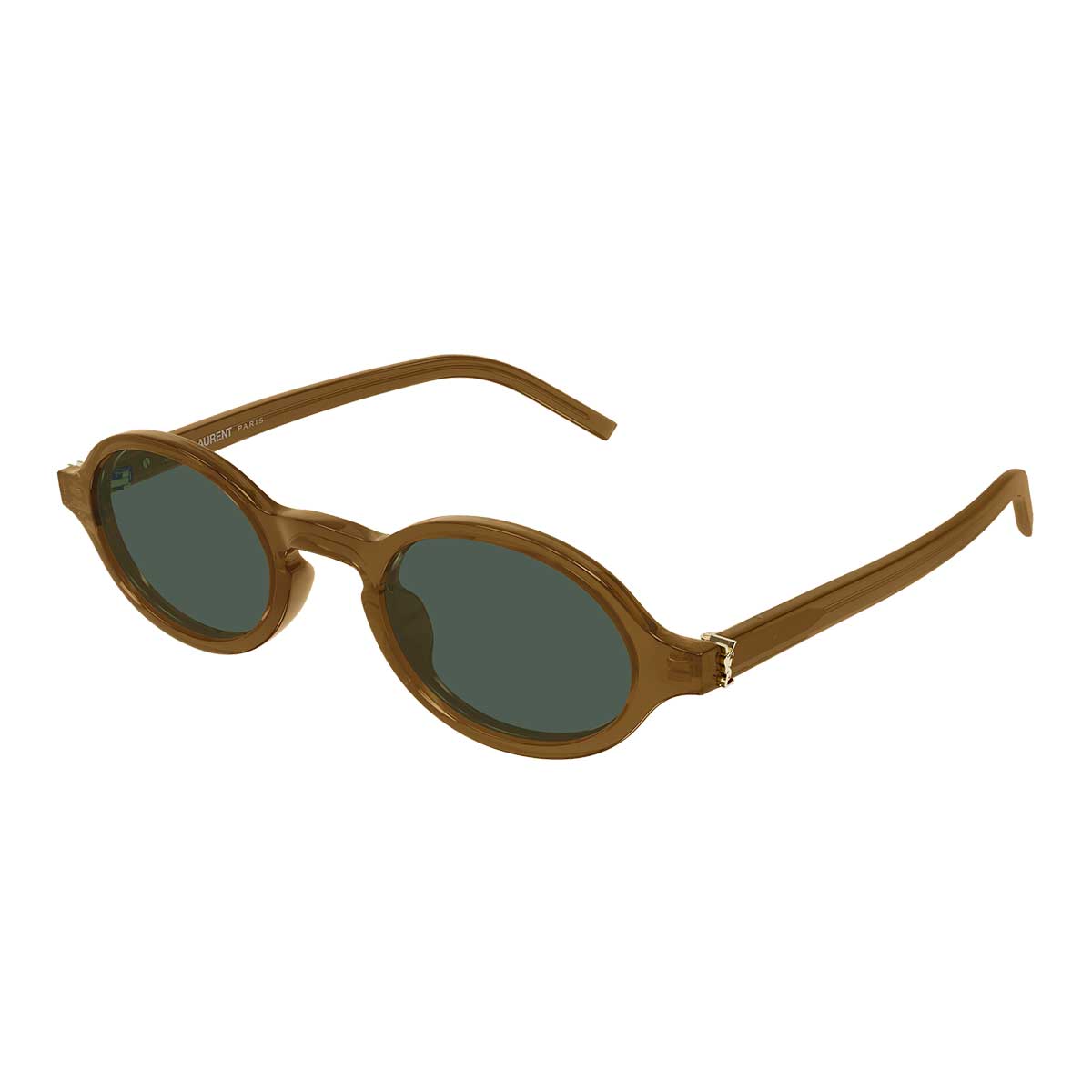 Saint Laurent Occhiali da Sole SL M161 004 Marrone/Verde Donna