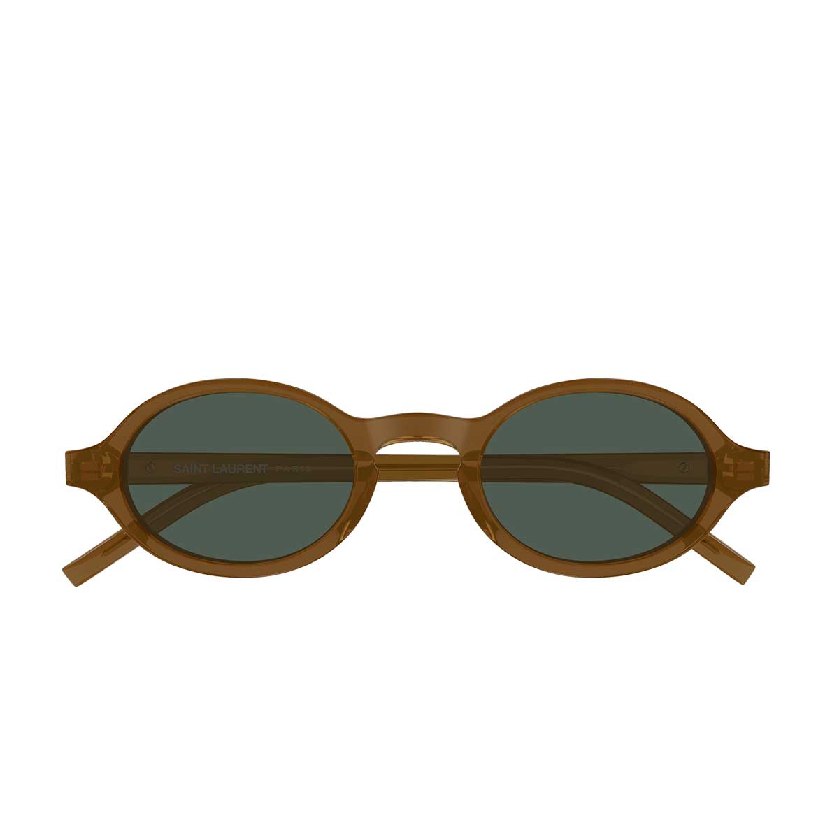 Saint Laurent Occhiali da Sole SL M161/K 004 Marrone/Verde Donna