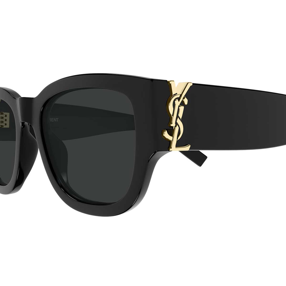 Saint Laurent Occhiali da Sole SL M174 001 Nero/Nero Donna 3