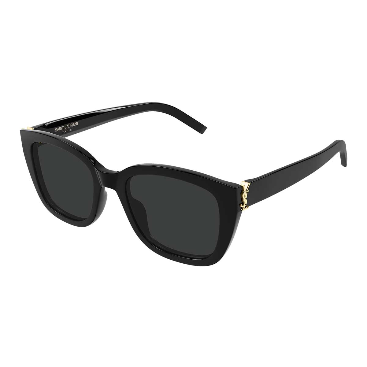 Saint Laurent Occhiali da Sole SL M176 001 Nero/Nero Donna 2