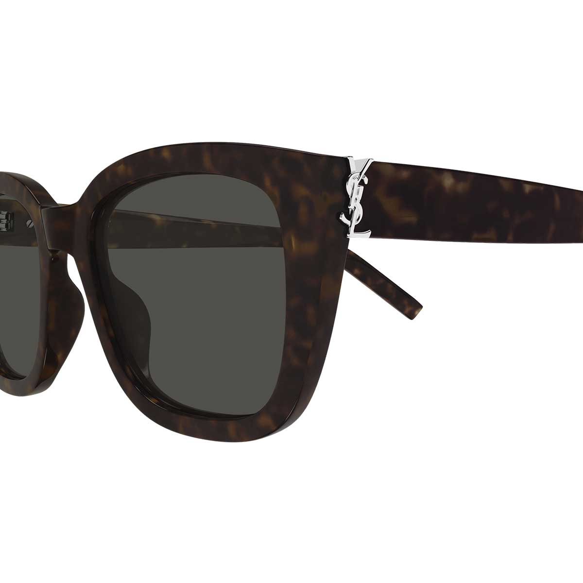Saint Laurent Occhiali da Sole SL M176 002 Marrone/Grigio Donna 3