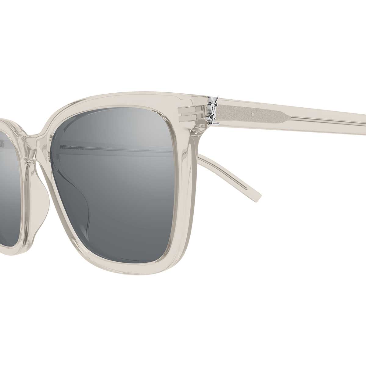 Saint Laurent Occhiali da Sole SL M178 004 Beige/Argento Donna 3