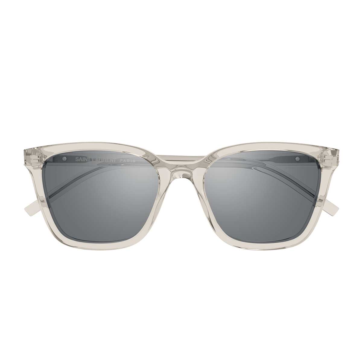 Saint Laurent Occhiali da Sole SL M178 004 Beige/Argento Donna