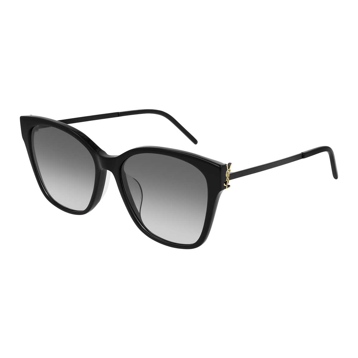Saint Laurent Occhiali da Sole SL M48S/K 002 Nero/Grigio Fumo Donna