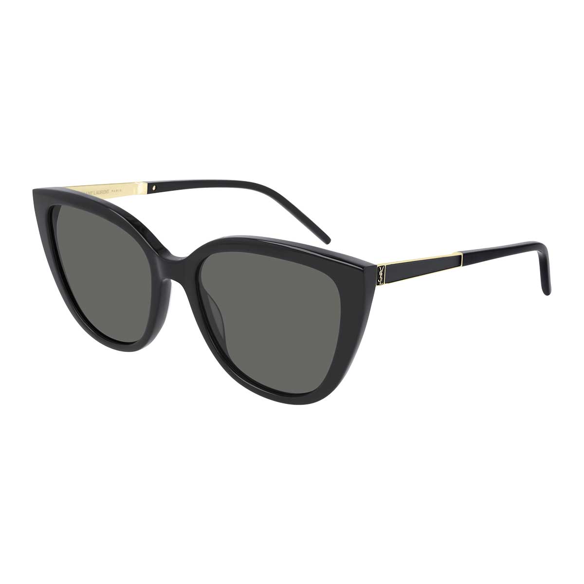 Saint Laurent Occhiali da Sole SL M70 002 NeroOro/Grigio Donna
