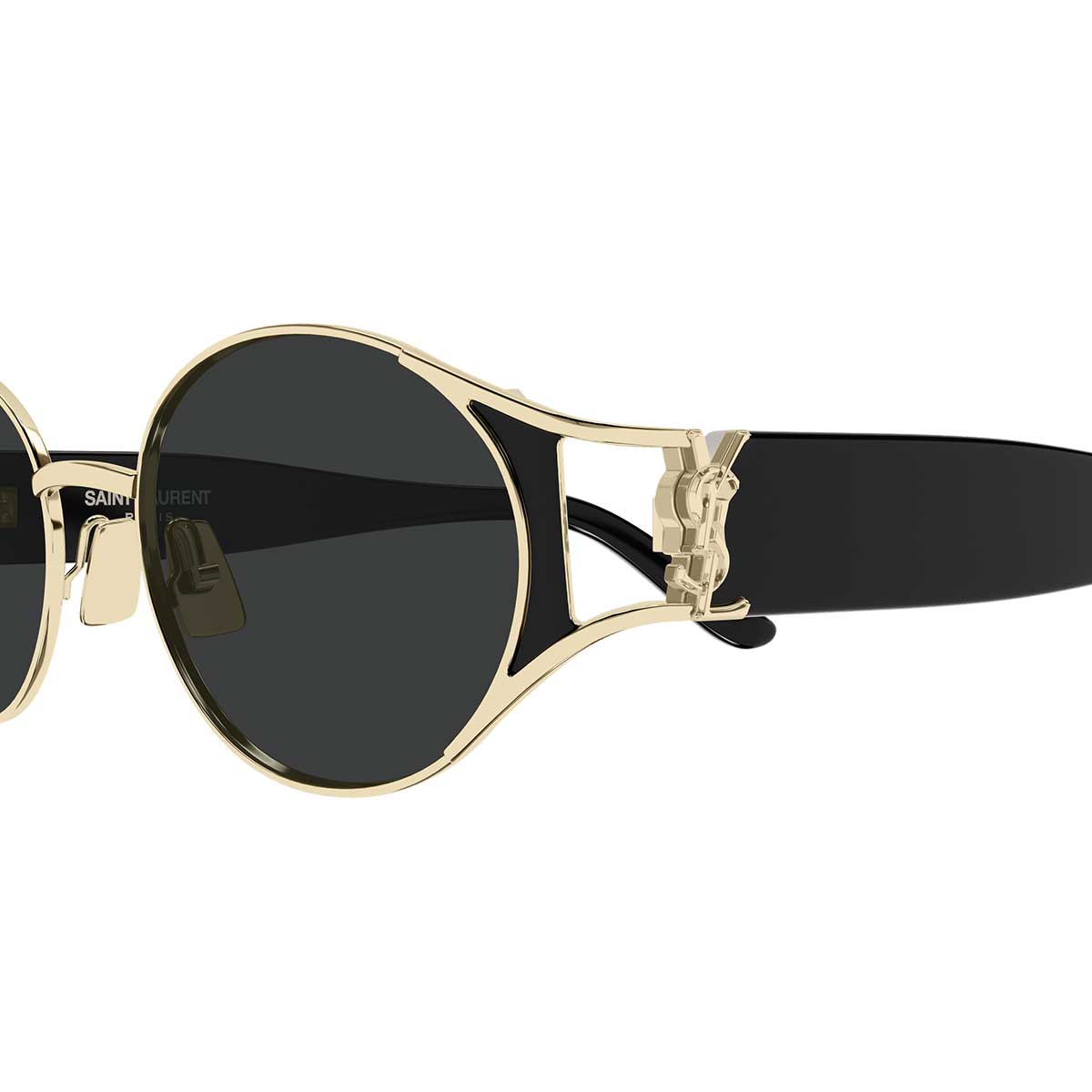 Saint Laurent Occhiali da Sole SL M919 001 OroNero/Nero Donna 3