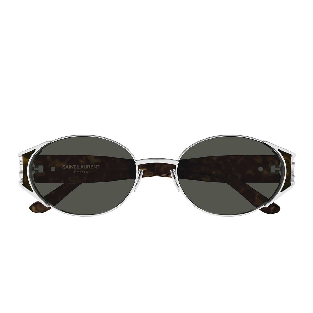 Saint Laurent Occhiali da Sole SL M919 002 ArgentoMarrone/Grigio Donna