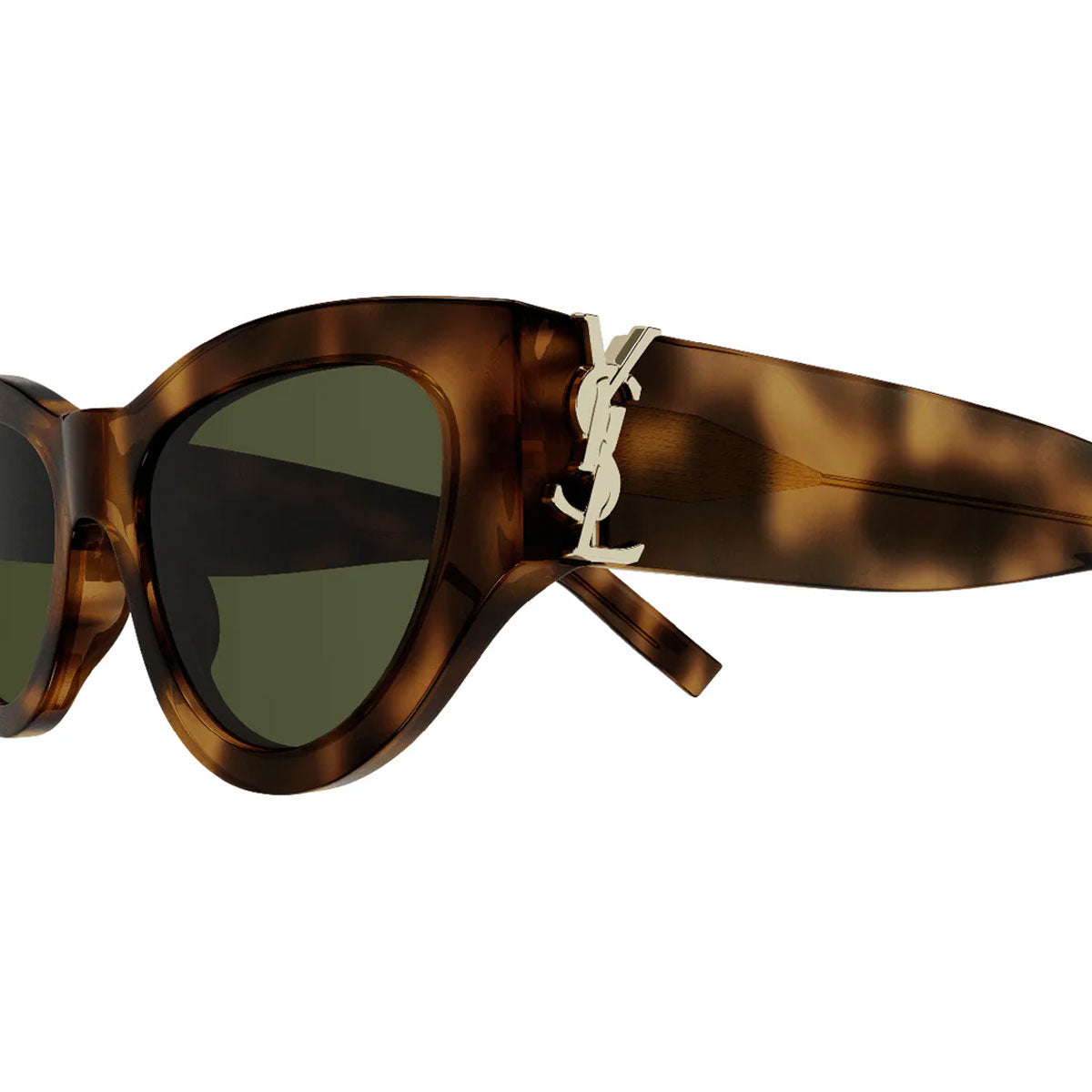 Saint Laurent Occhiali da Sole SL M94 003 Marrone/Verde Donna