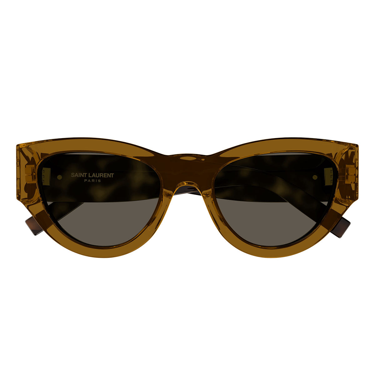 Saint Laurent Occhiali da Sole SL M94 011 Marrone/Marrone Scuro Donna