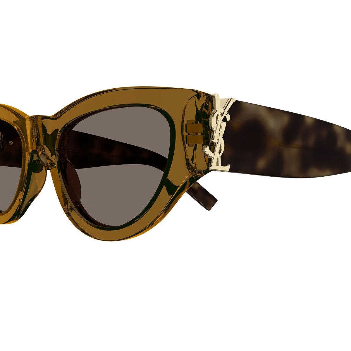 Saint Laurent Occhiali da Sole SL M94 011 Marrone/Marrone Scuro Donna