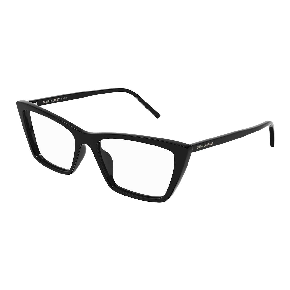 Saint Laurent Occhiali da Vista SL 737 MICA THIN OPT 001 Nero/Trasparente Donna