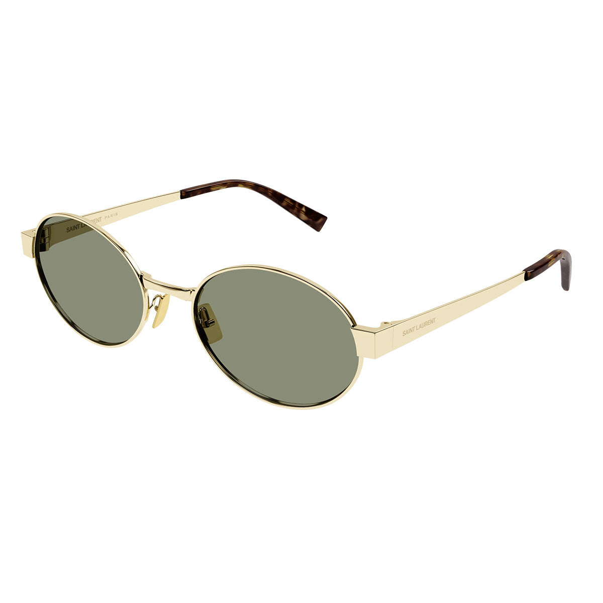 Saint Laurent Occhiali da Sole SL 692 003 Oro/Verde Unisex