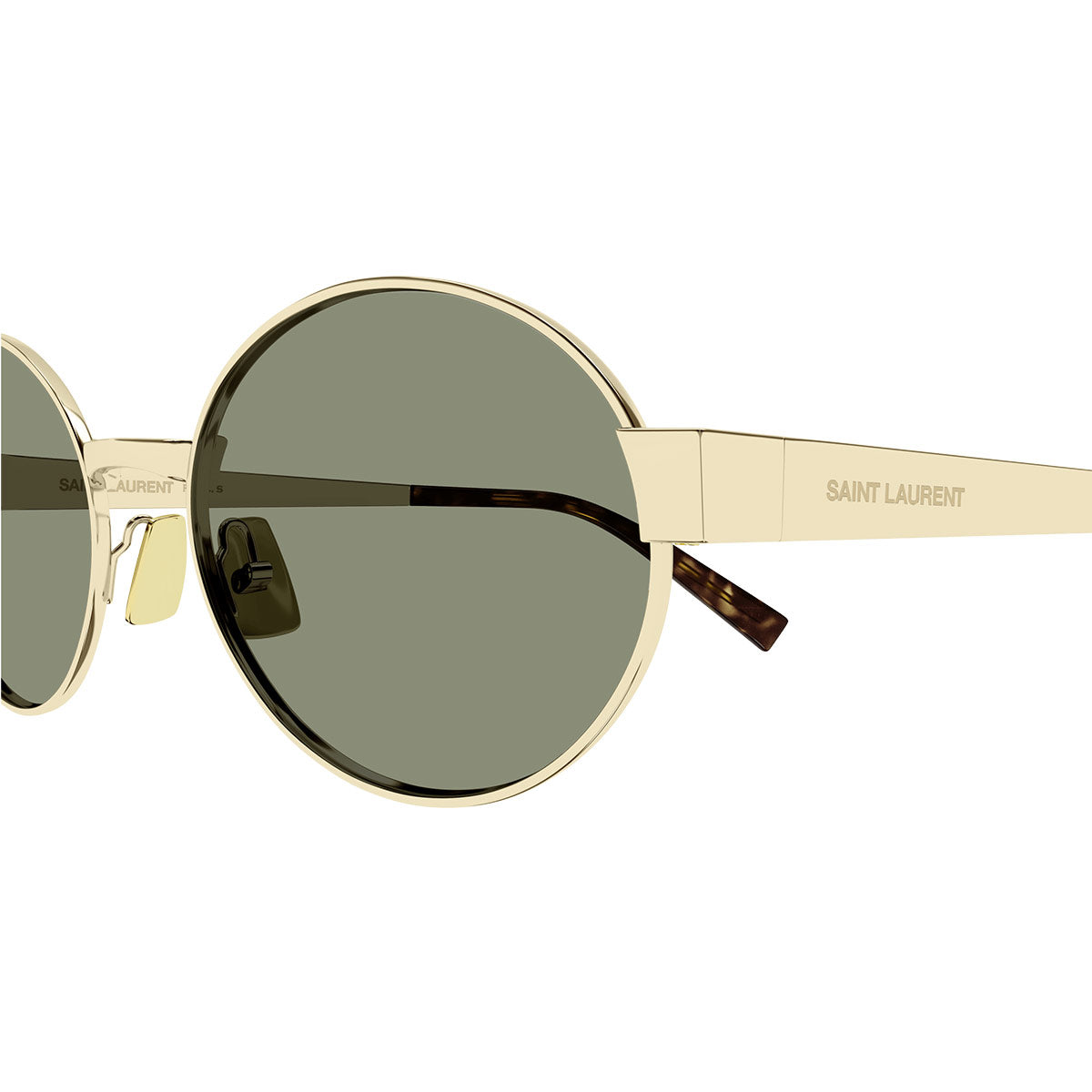 Saint Laurent Occhiali da Sole SL 692 003 Oro/Verde Unisex