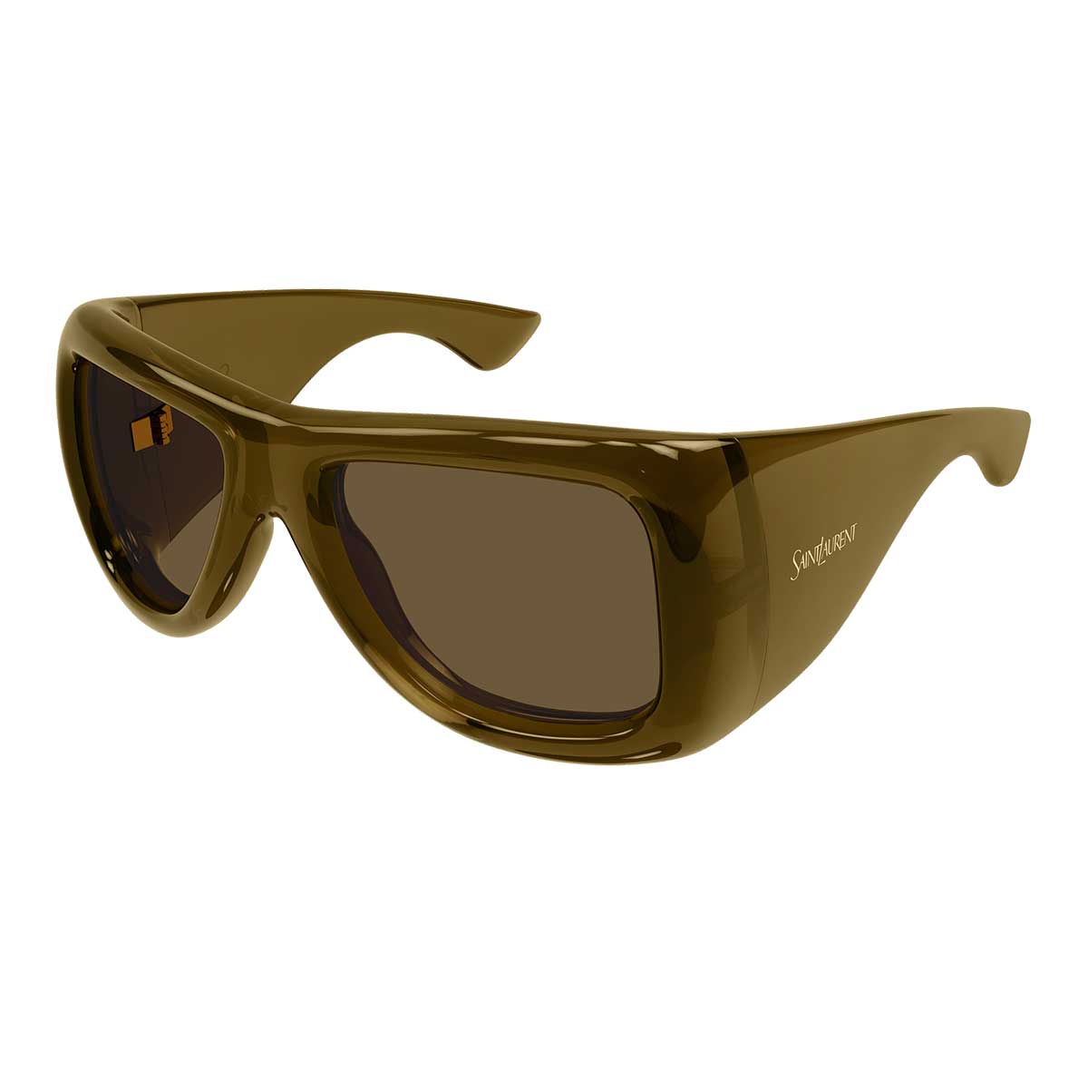 Saint Laurent Occhiali da Sole SL 902 HOWL 004 Marrone/Marrone Donna