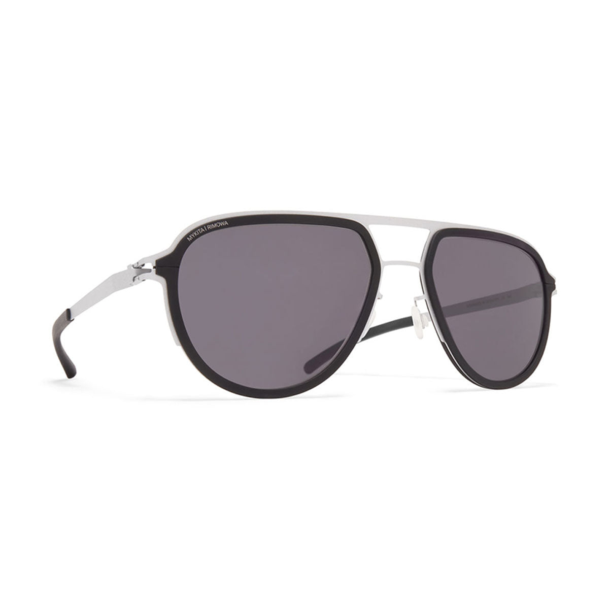 occhiali da sole MYKITA RIMOWA MR006 AL1 White Silver Black