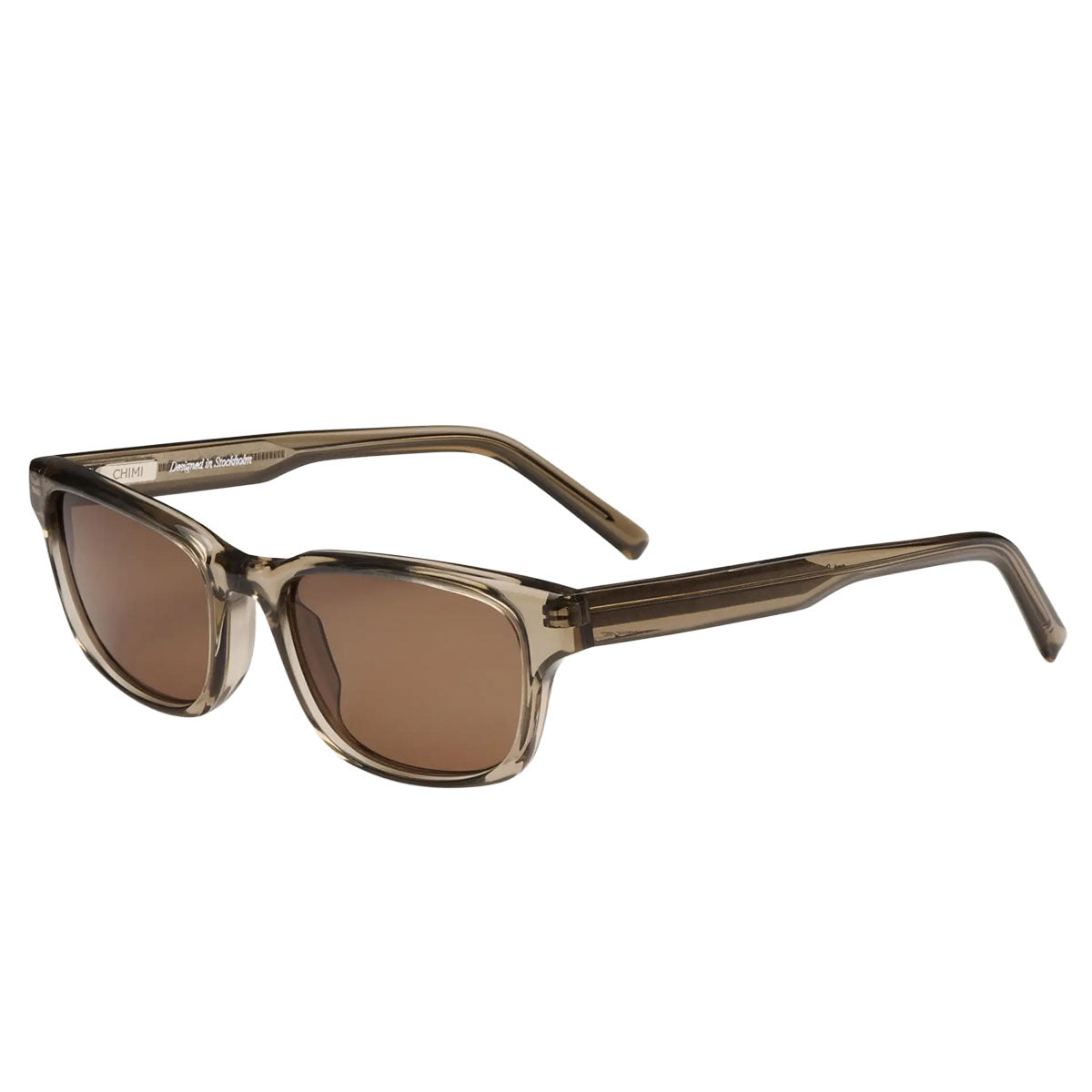 Chimi Occhiali da Sole Kasi Light Taupe Beige/Marrone Unisex