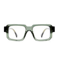 Kuboraum Occhiali da Vista I03 GR Verde/Trasparente Unisex 51 19 145
