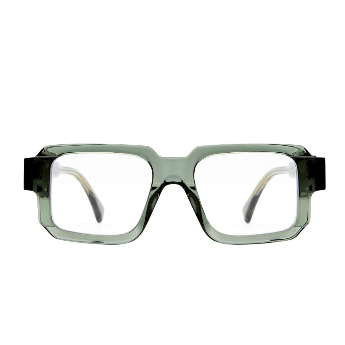 Kuboraum Occhiali da Vista I03 GR Verde/Trasparente Unisex 51 19 145
