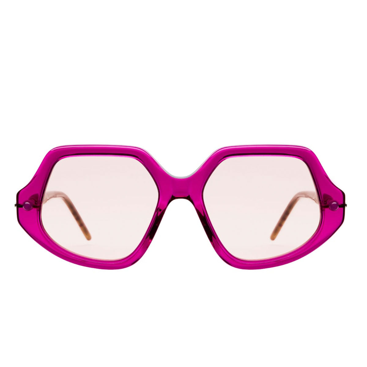 Kuboraum Occhiali da Sole P20 CY Rosa/Rosa Unisex 53 17 145
