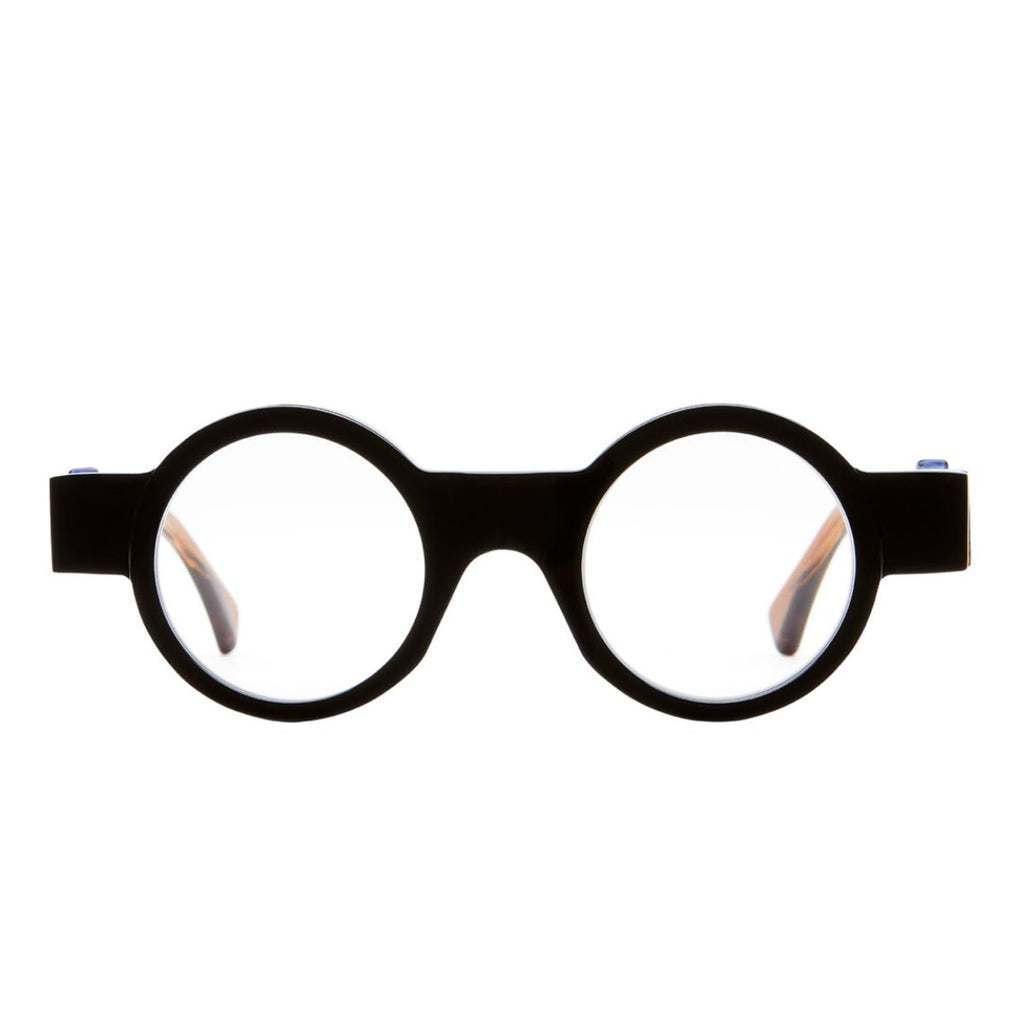 Kuboraum Occhiali da Vista I02 BS Nero/Trasparente Unisex 44 23 145