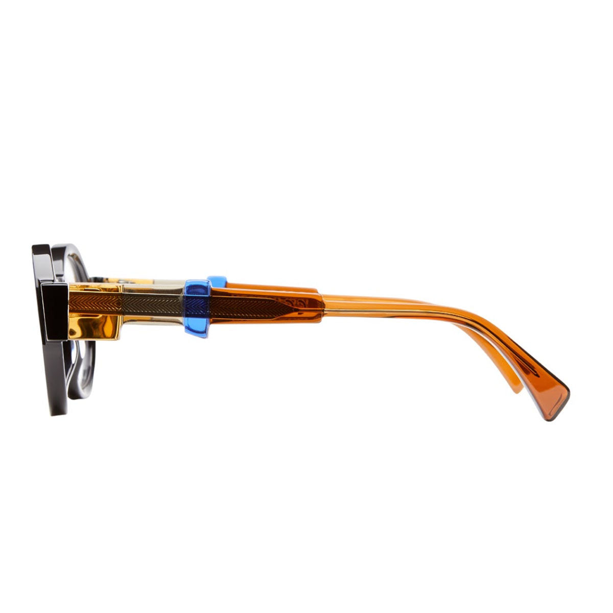 Kuboraum Occhiali da Vista I02 BS Nero/Trasparente Unisex 44 23 145