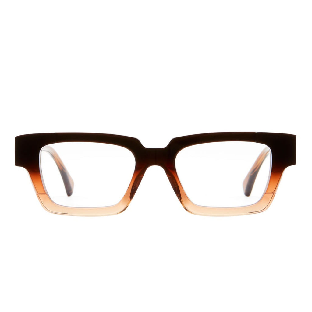 Kuboraum Occhiali da Vista I01 GB Marrone/Trasparente Unisex 51 19 145