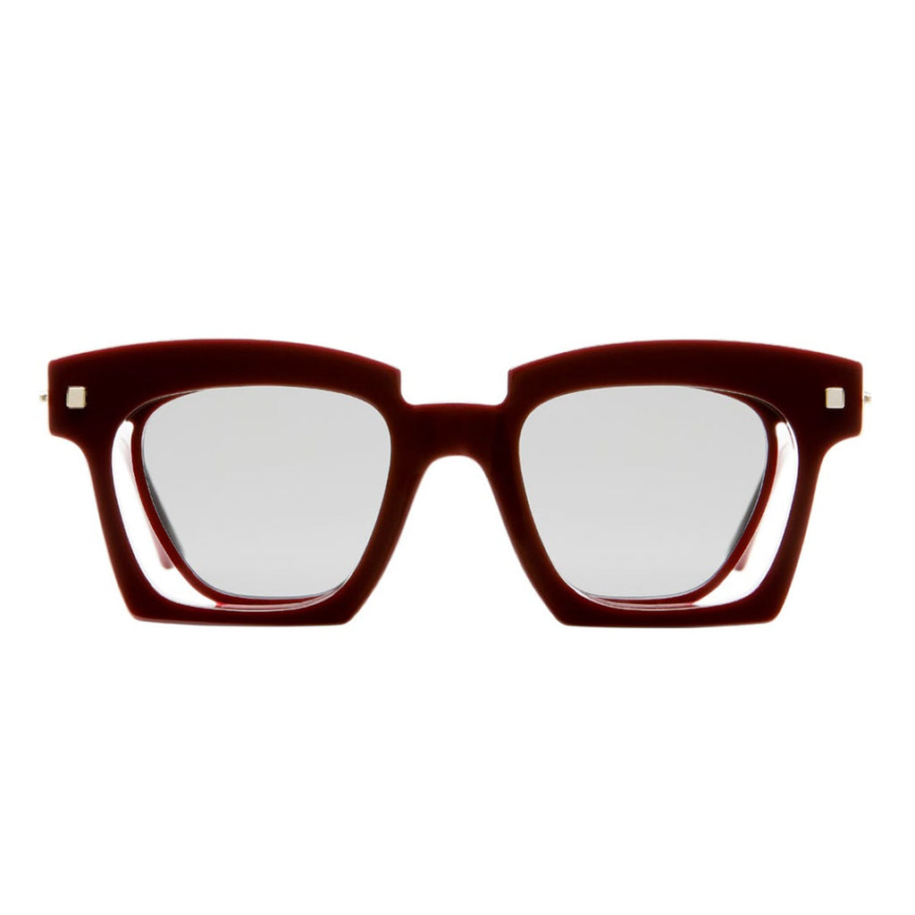 Kuboraum Occhiali da Sole J9 DR Bordeaux/Grigio Unisex 46 25 145