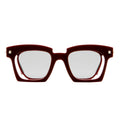 Kuboraum Occhiali da Sole J9 DR Bordeaux/Grigio Unisex 46 25 145