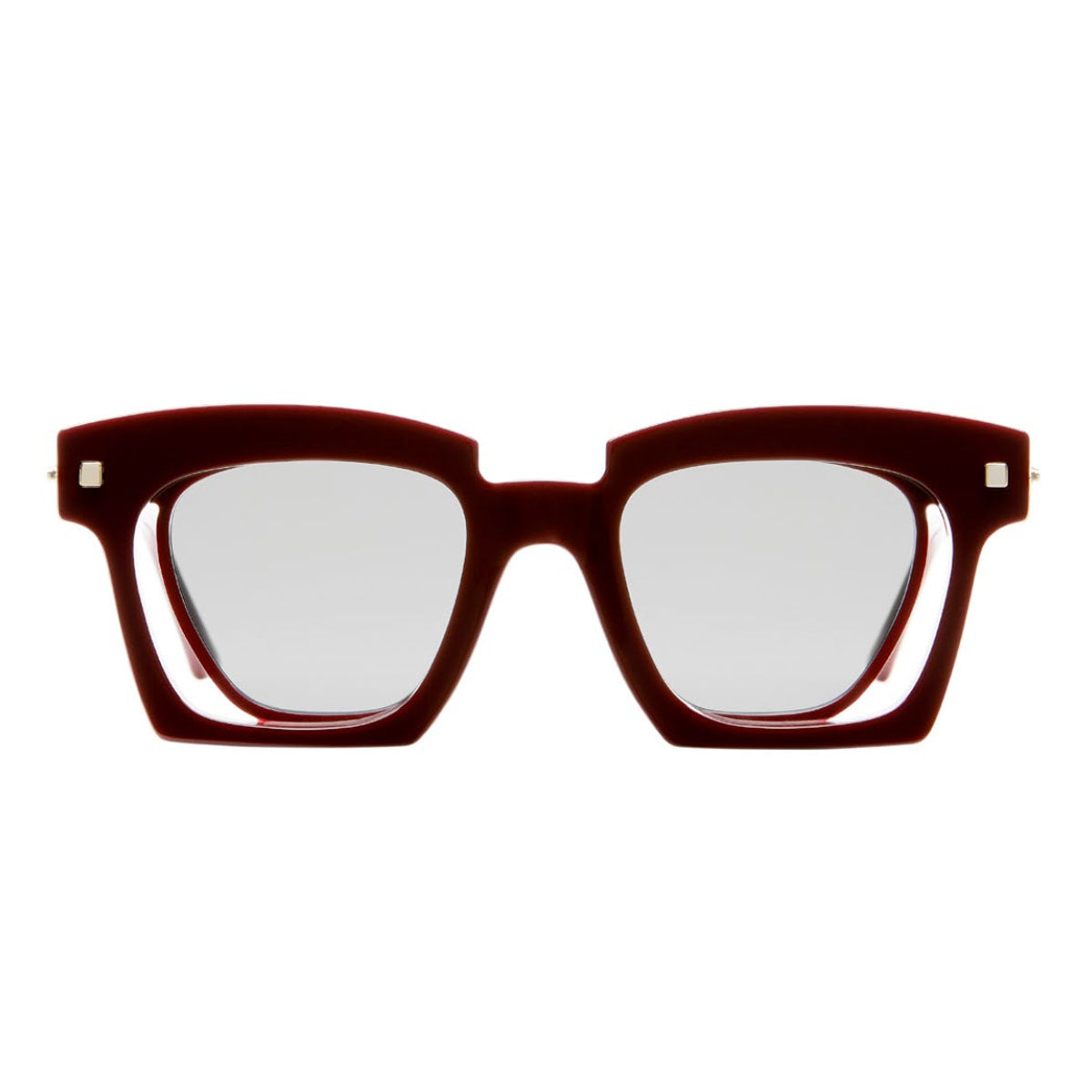 Kuboraum Occhiali da Sole J9 DR Bordeaux/Grigio Unisex 46 25 145