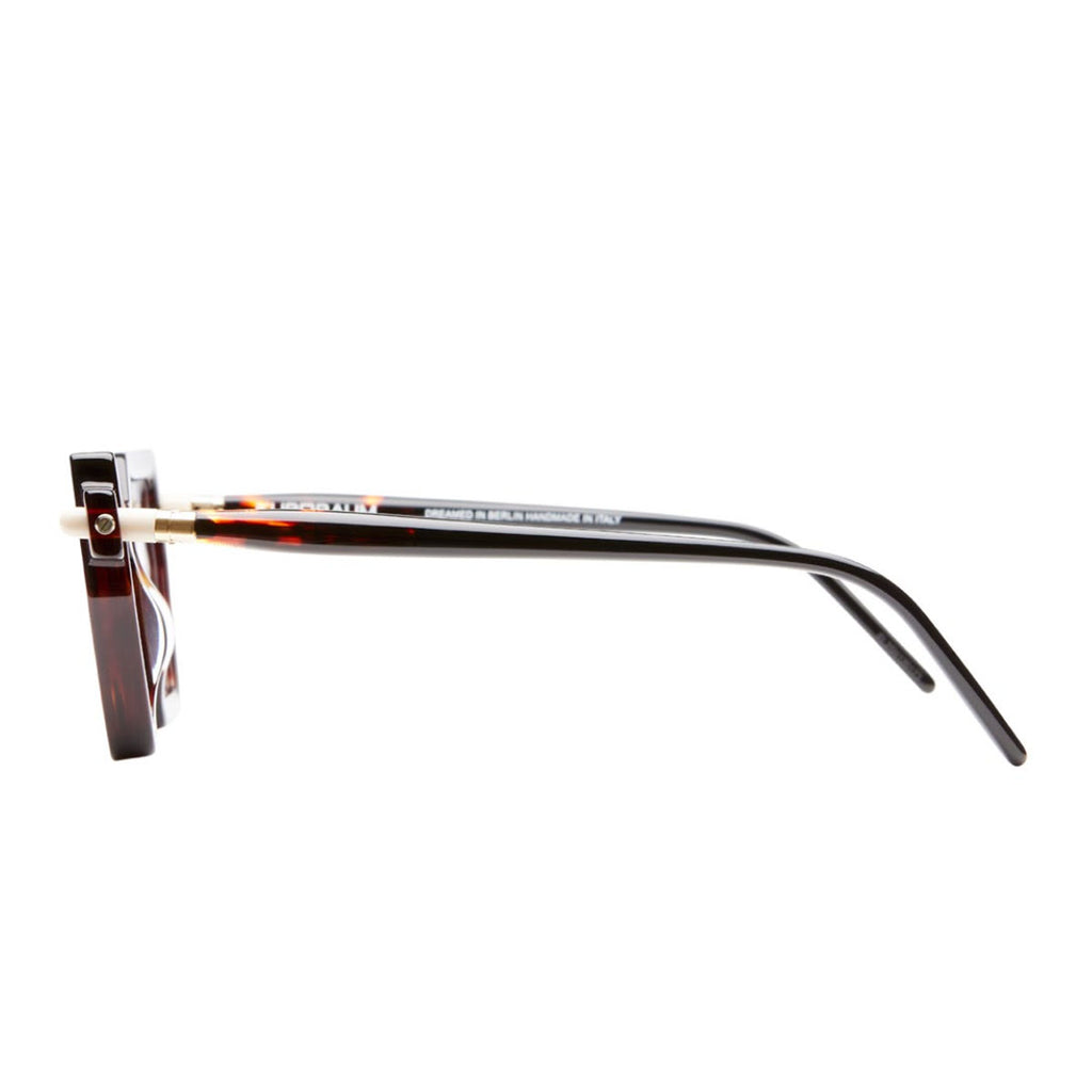 Kuboraum Occhiali da Vista P26 TS Havana/Trasparente Unisex 50 18 145