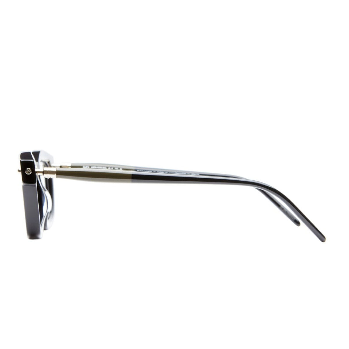 Kuboraum Occhiali da Vista P25 BS Nero/Trasparente Unisex 51 18 145