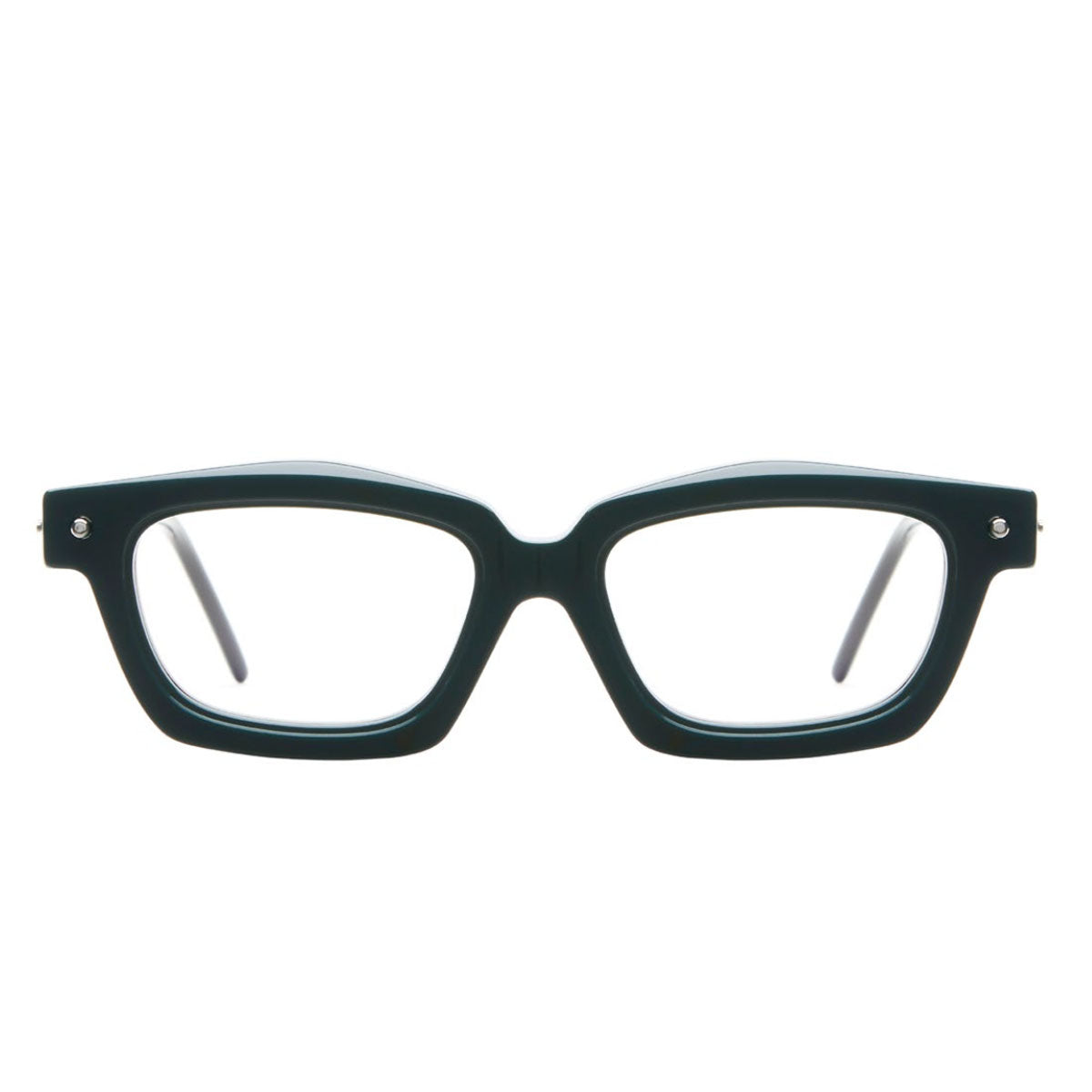 Kuboraum Occhiali da Vista P25 FO Verde/Trasparente Unisex 51 18 145