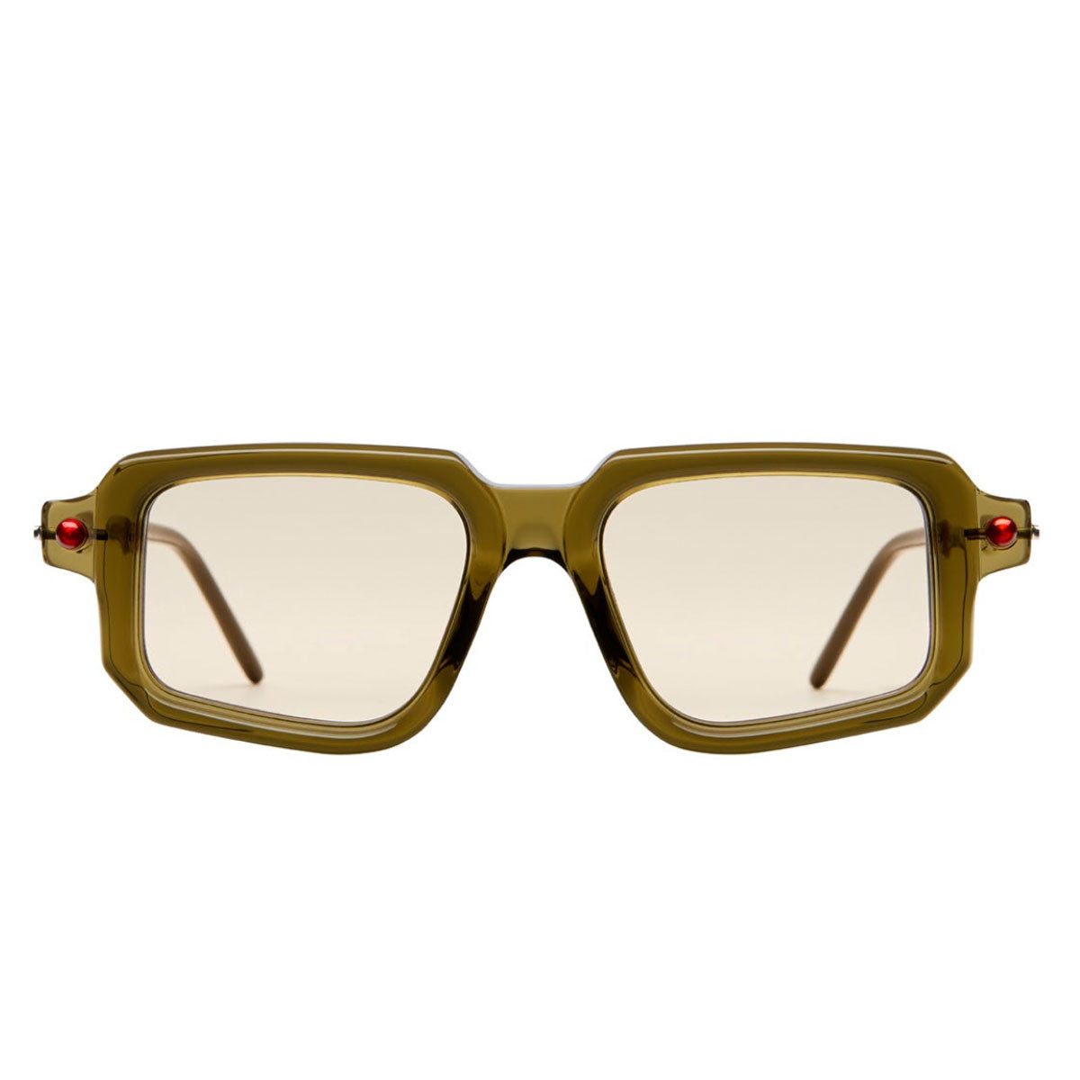 Kuboraum Occhiali da Sole P23 GRG Verde/Marrone Unisex 51 19 145
