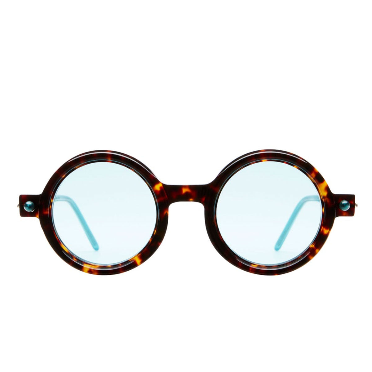 Kuboraum Occhiali da Sole P1 TR Havana/Verde Unisex 47 25 145